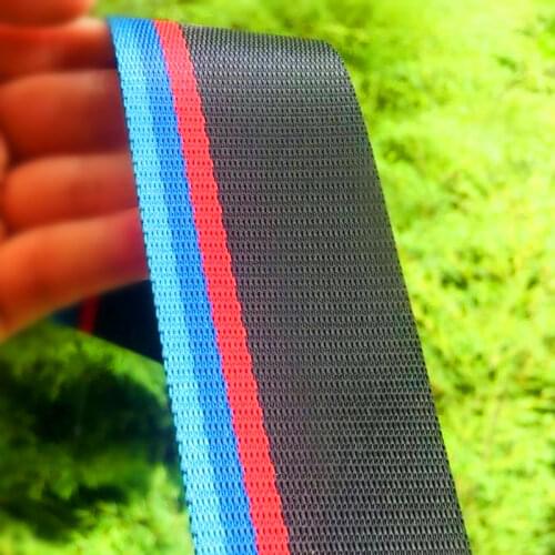 Car Seat Belt M Style Strip Racing Harness Ribbon Auto Safety Webbing Blue Red Wholesale DropShipping For BMW e46 e90 e39