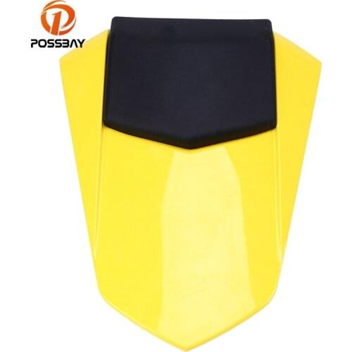 POSSBAY Motorcycle Rear Seat Cover Cowl Unpainted Rear Seat Fairing Cowl Cover For Yamaha YZF R1 2007-2008 Passenger Seat Cowl