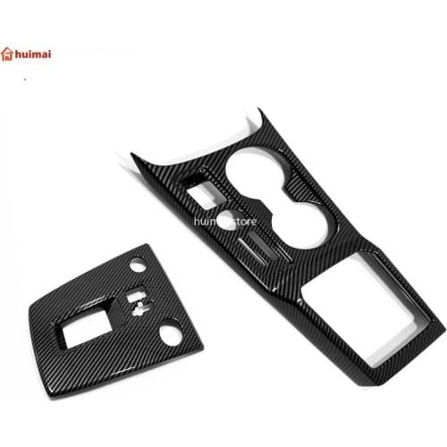 For Audi A3 8Y 2021 LHD Gear Shift Panel Cover Center Console Water Cup Holder Storage Box Frame Interior Accessories