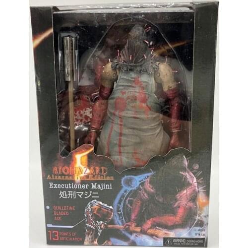 18cm NECA Biohazard Executioner Majini Action Figure Toy Horror Halloween Gift