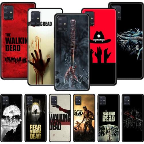 The Walking Dead Fundas For Samsung Galaxy A70 A52 4G A12 Case Phone Cover Soft For Samsung A72 A10S A20E A50 A40 A32 5G Coque