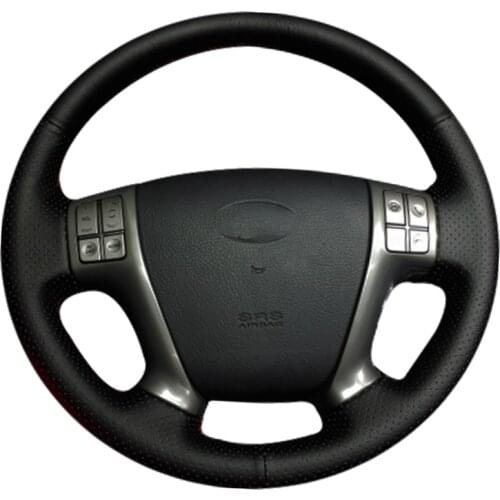 Car Steering Wheel Braid For Hyundai Veracruz 2007-2012 IX55 2007-2012 Vera Cruz/custom Steering Cover