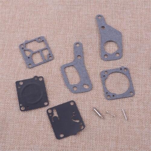 LETAOSK 9 Pcs Chainsaw Carb Carburetor Repair Rebuild Kit fit for McCulloch Mini Mac 110 120 130 140 Zama RB19 M1M7