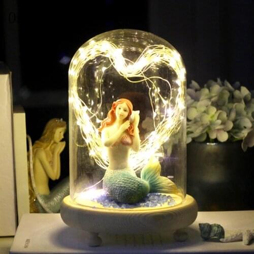 Creative colorful LED rose decorative lamp bedroom remote controlled light and warm romantic girl birthday gift free shipping