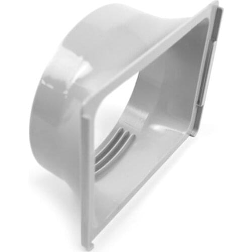 15cm Square Portable Air Conditioning Body Exhaust Duct Interface Pipe Connector Drop Ship