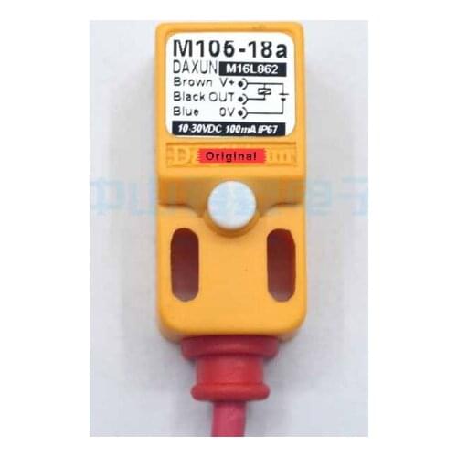 M105-18A DAXUN Proximity Switch Sensor NPN NO 10-30VDC IP67 100mA 100% New & Original