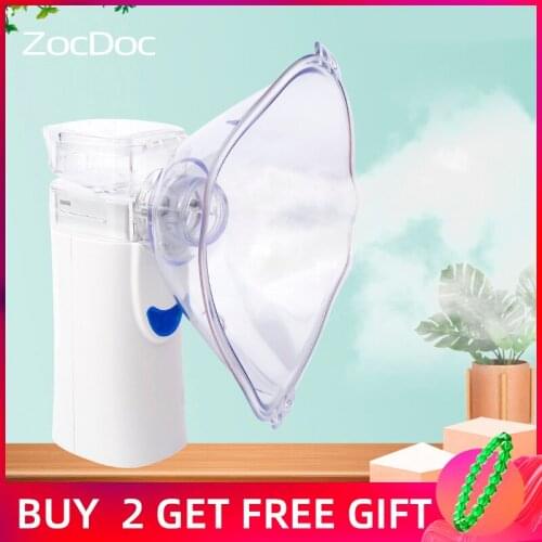 Medical health Inhaler Portable Nebulizer for inhalation Handheld Ultrasonic Steaming Devices Home USB Rechargeable Nebulizer