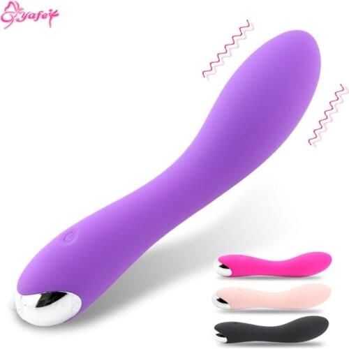 Soft and realistic silicone dildo vibrator G-spot clit stimulator female vibrator, female anus adult female sex toy