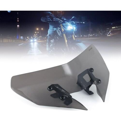 New Windshield Pare-brise For YAMAHA MT-09 FZ-09 MT09 SP FZ09 2017-2020 2019 Motorcycle Accessories Glass Screen Windscreens