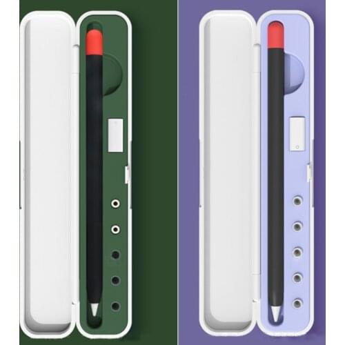 Portable Storage Box For Apple Pencil 1nd 2nd Gen Holder Case For Apple Pencil 1/2 Accessories Tablets Stylus Pen Empty Case