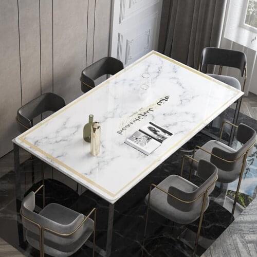 Mariage Mantel Tovaglie Tischdecke Rectangular Rectangulares Impermeable Cover Manteles Toalha De Mesa PVC Nappe Table Cloth