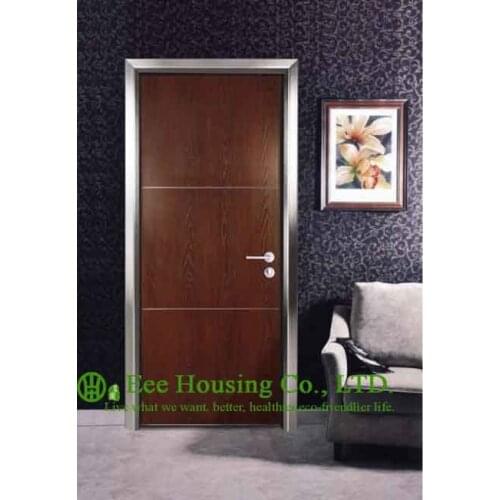 Modern Aluminium Hotel Doors for Interior Bedrooms Made In China, Aluminum Restaurant Door