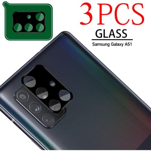 1/2/3PCS Full Cover Lens Protector For Samsung Galaxy A51 A71 Protective Case Camera Lens Cover Film For Samsung A51 A71 Glass