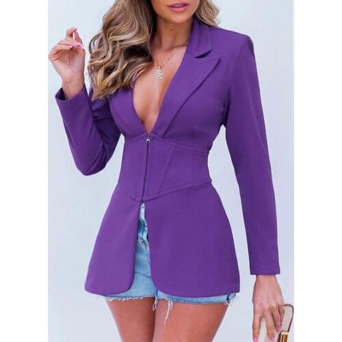 ZJFZML ZZ Women's Casual Blazers