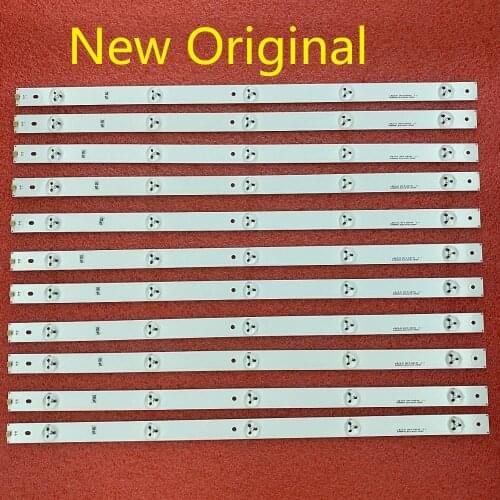 11 PCS/set LED backlight for Hisense LTDN50D36TUK LTDN50K2203 50H5GB 50H5C 50H4C 50H4CA Insignia NS-50D421NA16 NS-50D550NA16