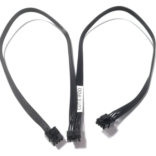 12Pin PCI-E Graphics Card GPU 2-Port 8pin Power Socket Cable For EVGA Seasonic PSU Power Module RTX30 GQ T2 P2 BQ G3 NEX Series