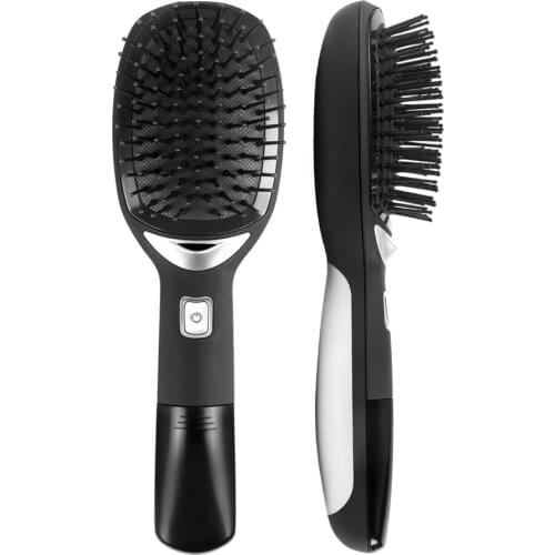 2.0 Electric Hair Ionic Brush Straightening Irons Negative Ion Comb Anti-static Scalp Massage Straight Hair Comb