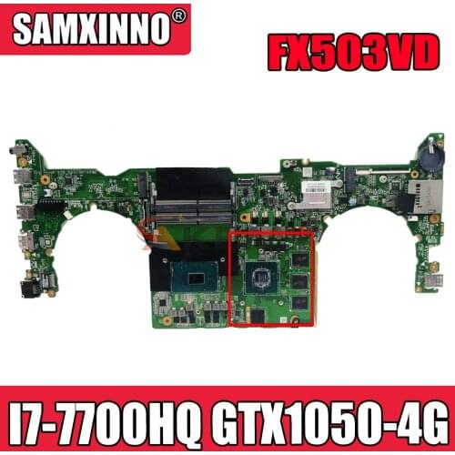 Akemy DABKLMB28A0 Laptop motherboard for ASUS TUF Gaming FX503VD original mainboard I7-7700HQ GTX1050-4G