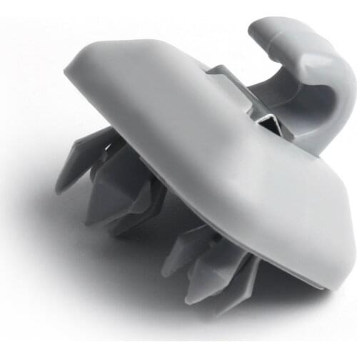 Car Grey Inner Sun Visor Hanger Clip Bracket Replacement For Audi A1 A3 A4 A5 Q3 Q5 Accessories