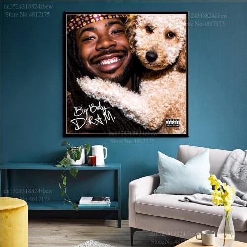 D.R.A.M Poster Rapper Singer Music Album Big Baby D.R.A.M. Canvas Painting Wall Art Poster and Prints Home Decor