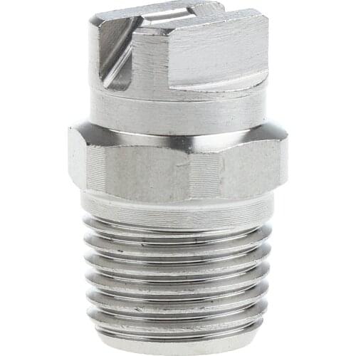 1/4 inch Multipurpose High Pressure Sprayer Fan Nozzle Tips Surface Cleaner Nozzle Parts - Stainless Steel - 65 Degree 03