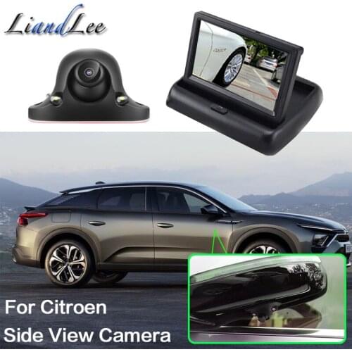 For Citroen C5 C6 C7 C8 Parking Regal assist Camera Image Car Night Vision HD Front Side Rear View CAM Right Blind Spot Camera