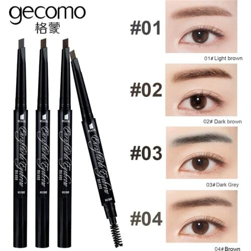 4 Colors Eyebrow Tattoo Pen Eyebrow Enhancer Tools Fine Sketch Liquid Eyebrow Pencil Eye Brow Pencil Long Lasting Cosmetics