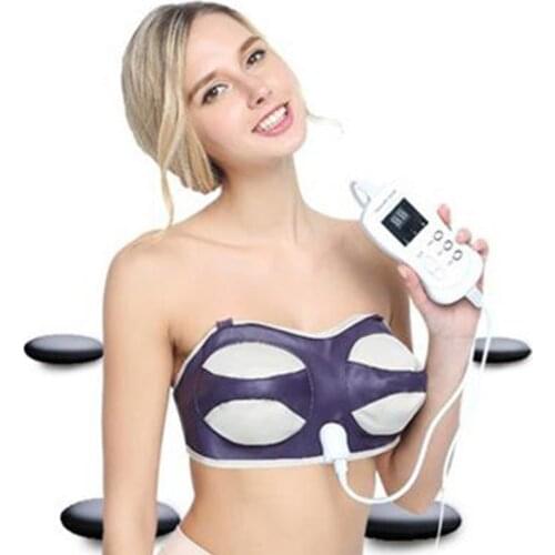 Breast Massager Feminine Bra Growth Electric Enlargement Enhancer Best Gift for Women Girl Friend Wife Firming Chest Machine