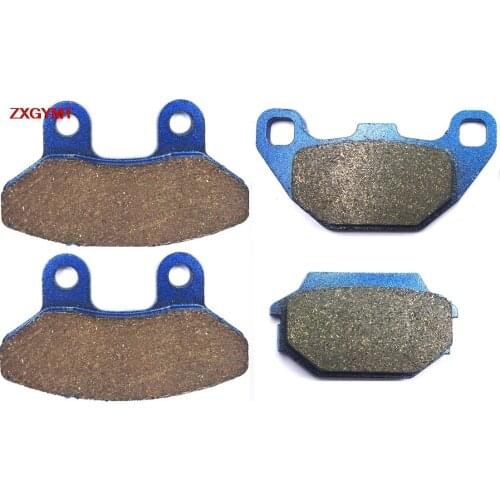 Semi Metallic Brake Shoe Pads Set fit LAVERDA 125 Phoenix 2001 - 2004 Front Rear 04 01 03 02