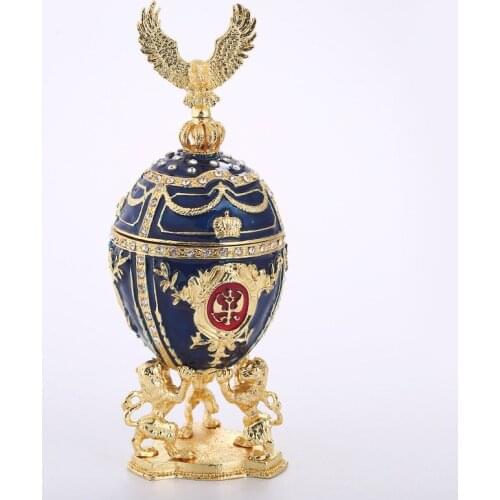 Makeup Cosmetic Organizers Storage Jewelry Box Denture Container For Bead Metal Organizing Handmade Boxes High-end Enamel ZSN002