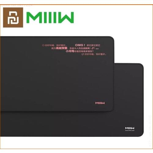 Original MIIIW Large Mouse Pad Gaming Computer Gamer Office Desk Pad Rubber Keyboard Anti-skid Soft Mausepad E-sports Mouse Pad