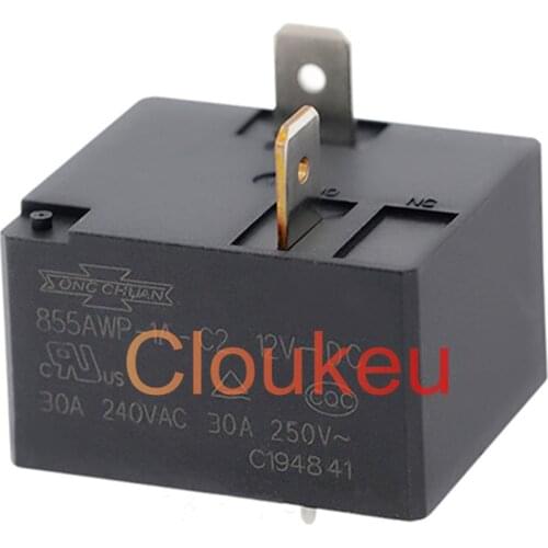 Relay 855AWP-1A-C2-12VDC 30A 4pin