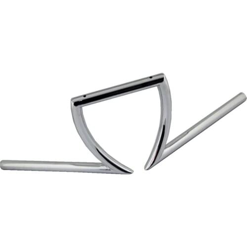 Black Gray Motorcycle Steel Drag Handlebar Z Bar 8-3/4" Rise Unicersal For Harley Honda Suzuki KTM YAMAHA BMW Kawasaki