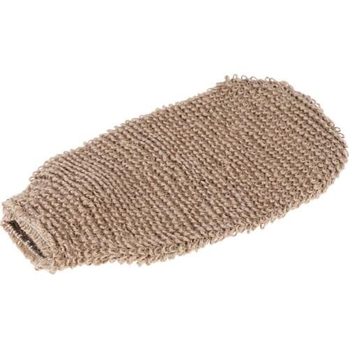 Body Cleaning Towel Sponges Fibre Bath Gloves Exfoliating Skin Wash Foam Towel Massage Back Shower Scrubber Hemp