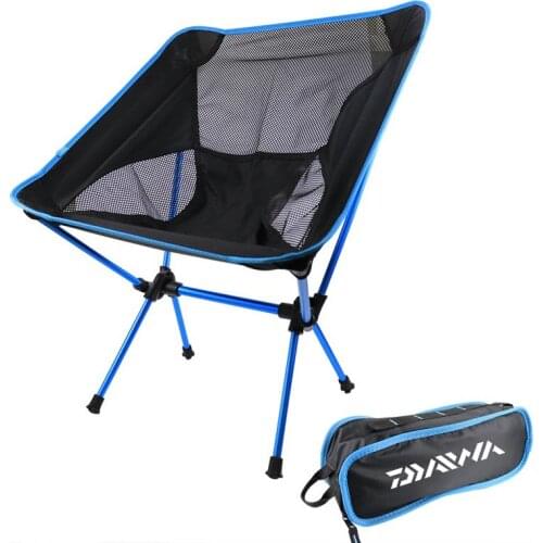 Outdoor Travel Ultralight Folding Fishing Chair Camping Portable Durable Casual Beach Hiking Picnic Seat Fishing Tools Chair