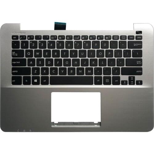 US laptop Keyboard For ASUS R301 X302 X302L P302 p302LJ F302 X302la Palmrest Upper cover MP-13J63US-5281