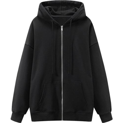 Oversize Women Soft Cotton Hooded Pullover 2021 Spring-autumn Fashion Ladies Vintage Loose T-shirt Female Letter Casual T-shirt