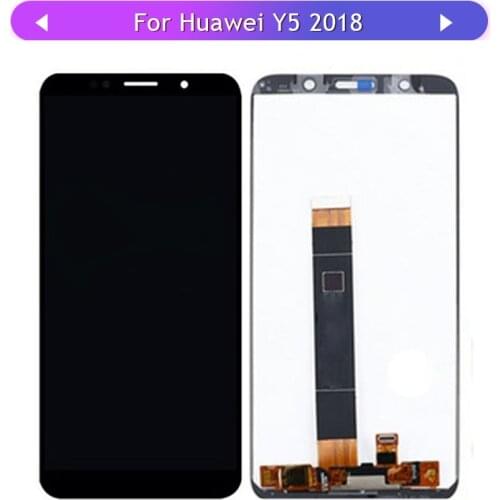 For Huawei Y5 2018 LCD Display Touch Screen Assembly Glass Panel Digitizer Touch Sensor Replacement free shipping