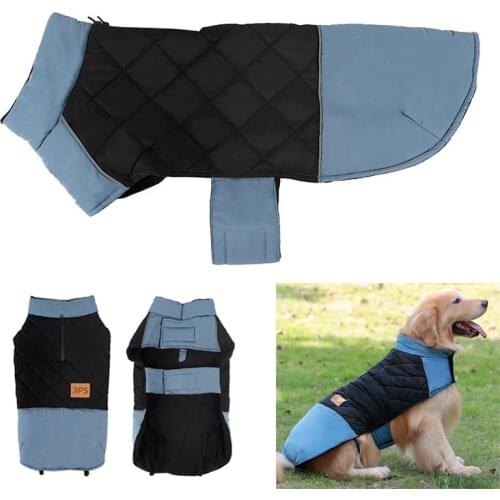 Winter Dog Clothes for Large Dogs 5XL-8XL Waterproof Dog Jacket for Big Dog Soft Quilted Outdoor Dog Coat Husky Labrador Clothes
