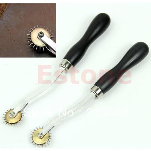 1pc Overstitch Wheel Leather Sewing Stitch Spacing Paper Craft Tool Roulette 4mm