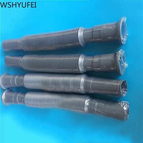 1pcs plastic head down pipe universal joint down pipes telescopic water pipe basin connection free transportation