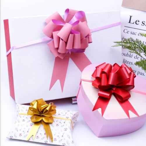 30/10Pc DIY Bow Gift Ribbons Flower Wrappers for Wedding Party Favors Decoration New Year Decoration Christmas Gifts Decoration