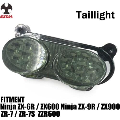Motorcycle Accessories Tail light Turn Signal Rear Brake Lamp For KAWASAKI NINJA ZX6R ZX9R ZX600 ZX900 ZR-7 ZR7S ZZR600