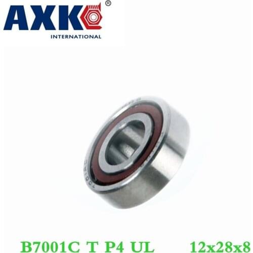 Axk 1pcs 7001 7001c B7001c T P4 Ul 12x28x8 Angular Contact Bearings Speed Spindle Bearings Cnc Abec-7