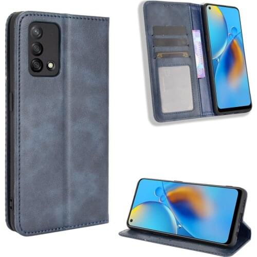 For OPPO A74 4G Case Wallet Flip Style PU Leather Phone Bag Cover For OPPO F19 A 74 F 19 OPPOA74 OPPOF19 4G With Photo Frame