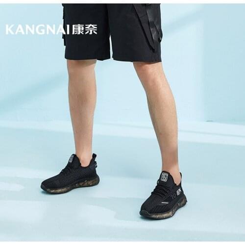 KANGNAI Mens Breathable Sneakers
