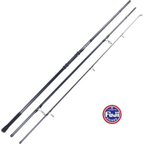 3.6M/3.9M FUJI reel seat casting weight 50-200g 3 sections European SURF ROD Carbon fishing rod Distance Throwing Rod