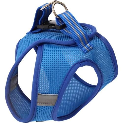Cat Harness with Leash Set Breathable Nylon Mesh Pets Harnesses Small-Medium Dog Cat Puppy Vest For French Bulldog Chihuahua Pug