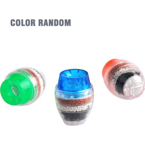 Hot 1Pc Household Kitchen Home Carbon Faucet Mini Tap Water Clean Filter Purifier Filtration Cartridge 21-23mm Water Filter