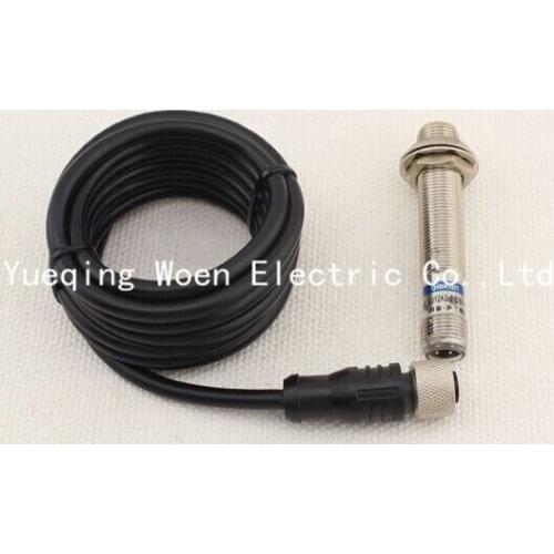 LJ12A3-2-Z/AX-G M12 DC NPN normally closed with a three-wire proximity switches embedded in the aviation plug DC6-36V